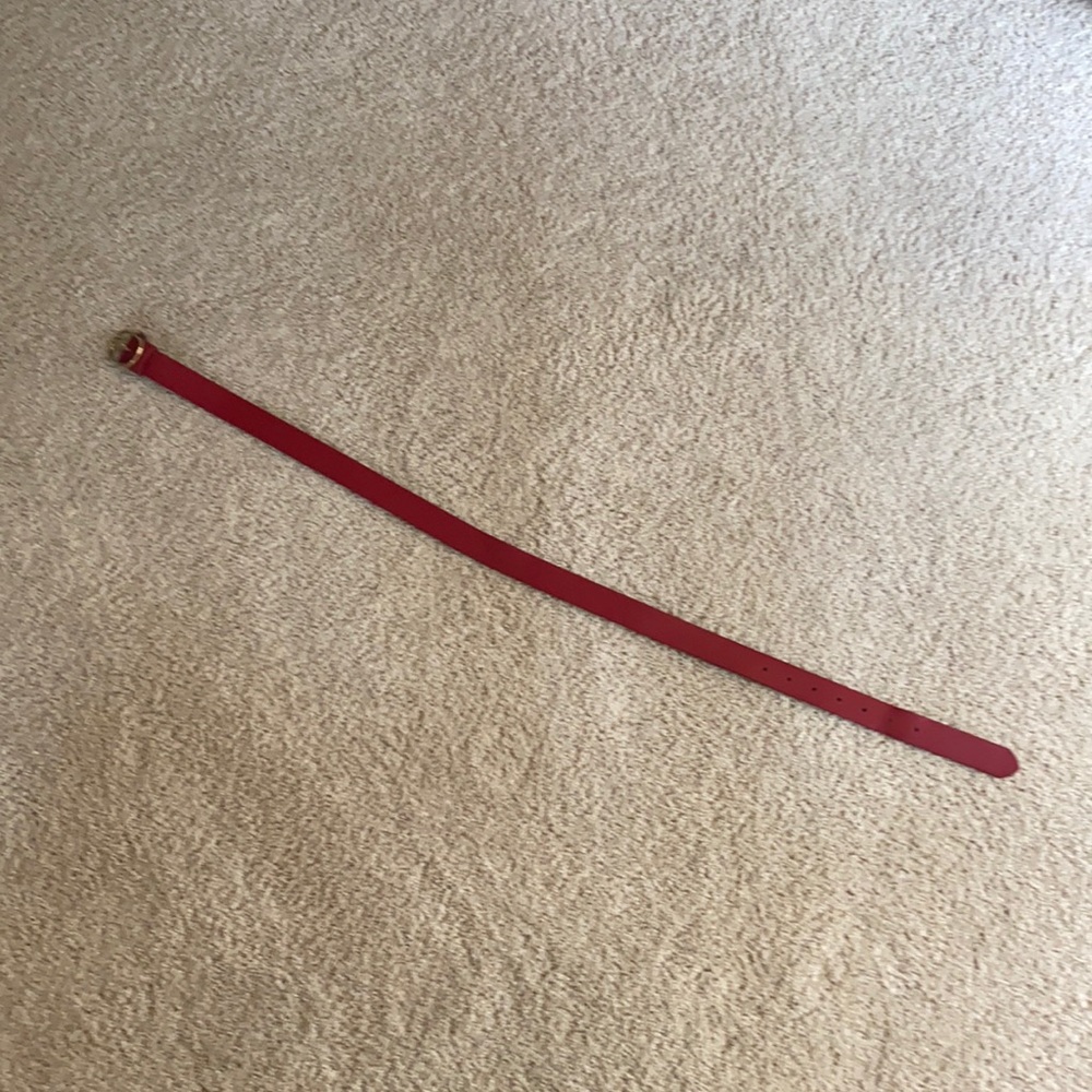 Nordstrom red belt.